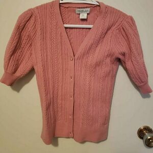 Rachel Zoe Blush Pink Cardigan